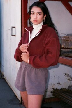 HF314 - Heavy Fleece Short Sweat Shorts (Garment Dye) -Builtd Store HF314GD falcon 518c111f 24ba 4117 9291 71e0b3e47316