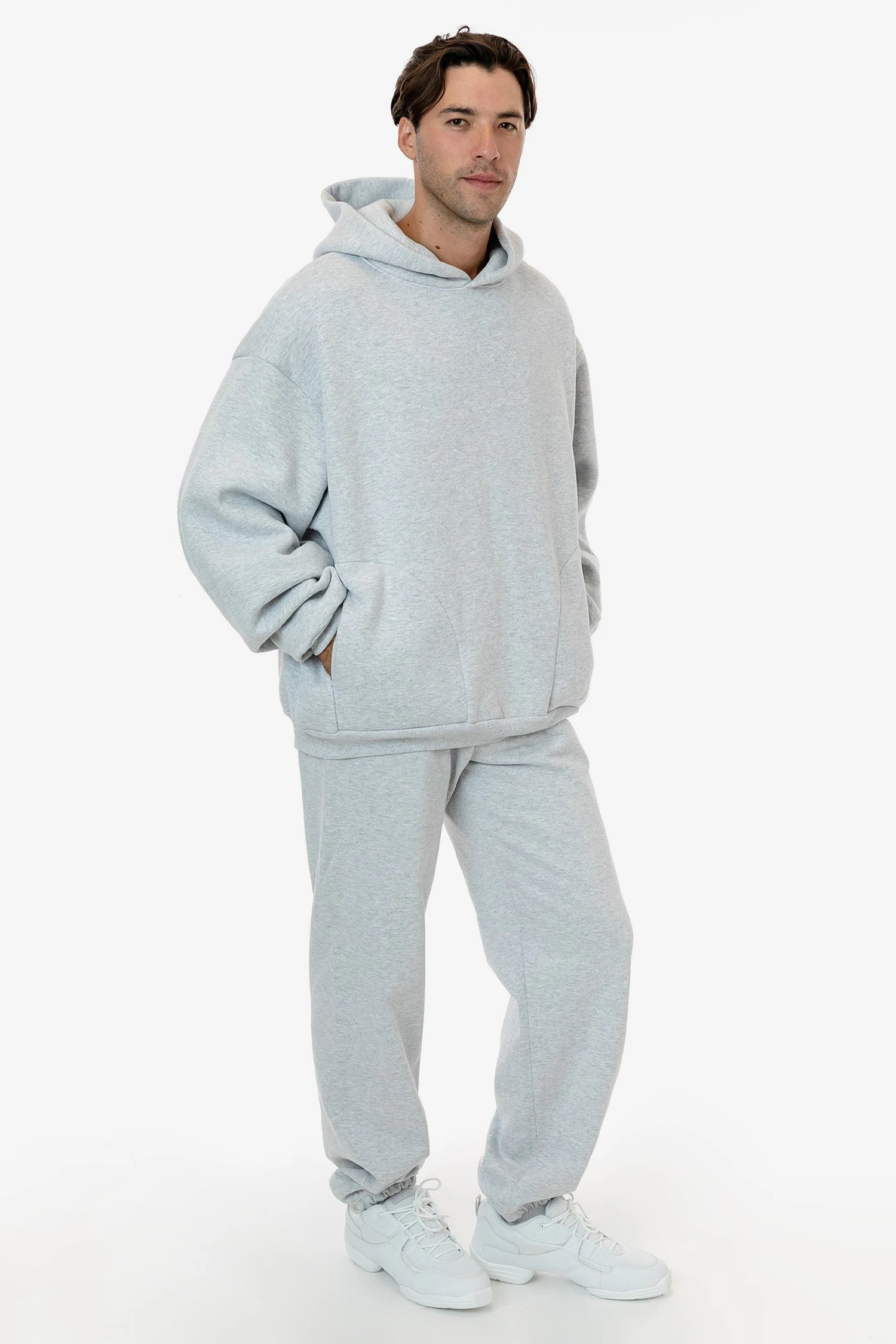 HFX409 - Heavy Fleece Wide Hoodie (Piece Dye) 3 HFX409 - Heavy Fleece Wide Hoodie (Piece Dye) - Image 3