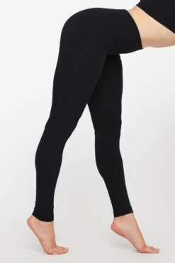 83280 - Cotton Spandex Jersey Leggings 22 83280 - Cotton Spandex Jersey Leggings -Builtd Store LEGGINGS BLACK