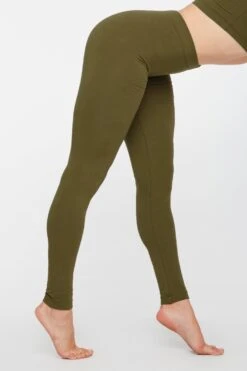 83280 - Cotton Spandex Jersey Leggings 26 83280 - Cotton Spandex Jersey Leggings -Builtd Store LEGGINGS OLIVE