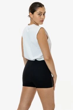 RLH747 - 2 Tone Leather Ottoman Short 10 RLH747 - 2 Tone Leather Ottoman Short -Builtd Store LOR 12S