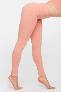 83280 - Cotton Spandex Jersey Leggings 20 83280 - Cotton Spandex Jersey Leggings -Builtd Store L PEACH M