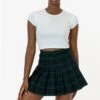 RGB300P - Plaid Tennis Skirt