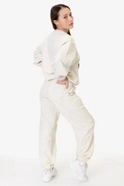 MWF1044 Unisex - 10 Oz. Mid-Weight Poly Cotton Fleece Wide Sweatpant -Builtd Store MWF1047 MWF1044 CREME RURIKA 4 547e8030 506c 4bcc 8fa9 eddd3f6e7f45