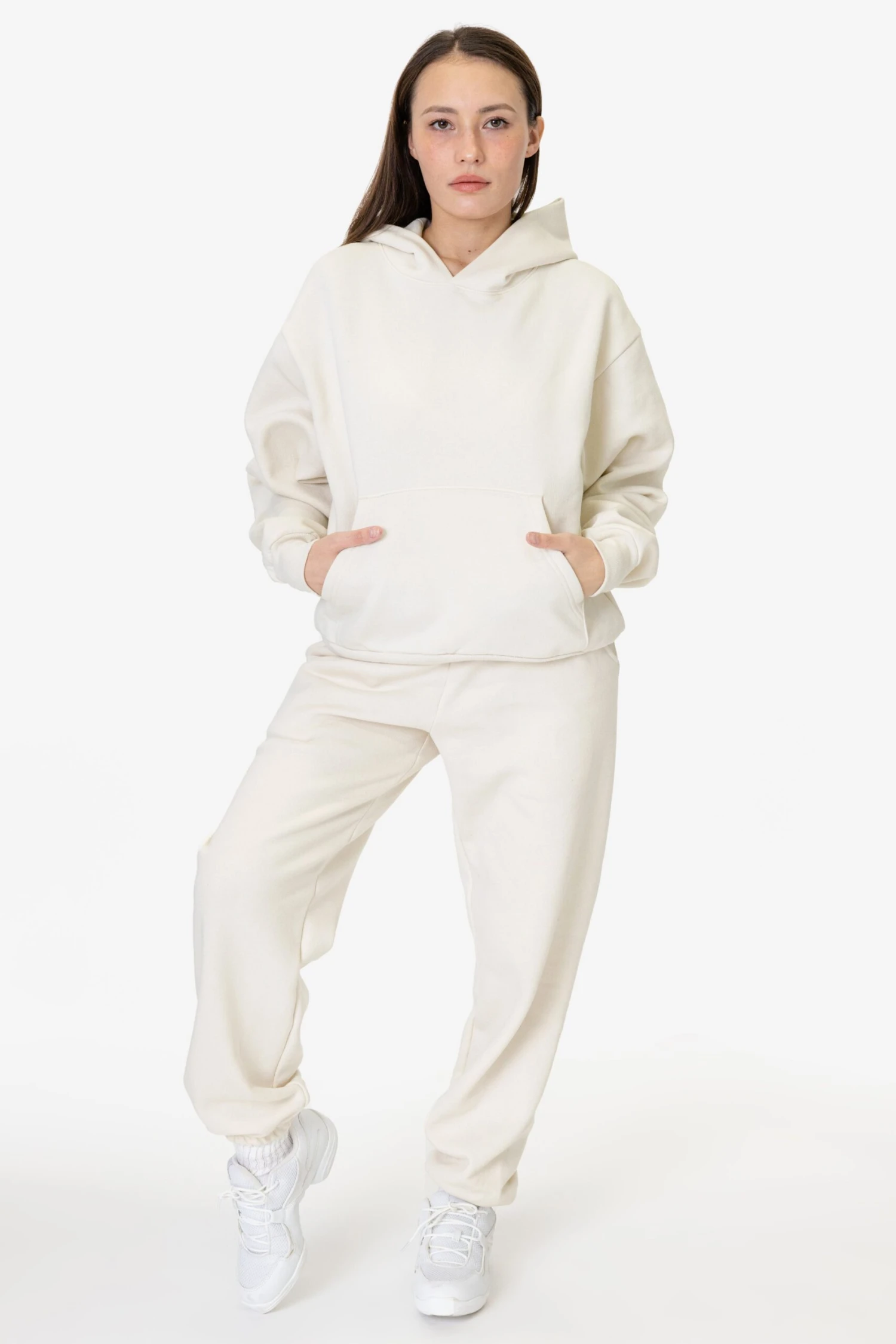 MWF1049 - 10 Oz. Mid-weight Poly Cotton Fleece Wide Hoodie 12 MWF1049 - 10 Oz. Mid-weight Poly Cotton Fleece Wide Hoodie - Image 12
