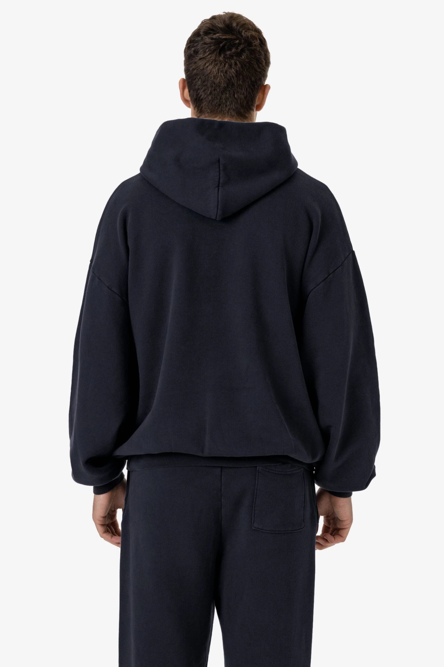 PLU09GD - 16oz. Garment Dye Plush Fleece Hooded Pullover Sweatshirt 7 PLU09GD - 16oz. Garment Dye Plush Fleece Hooded Pullover Sweatshirt - Image 7