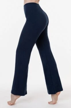 PON300 - Ponte Flared Legging -Builtd Store PON300 NAVY 1 2