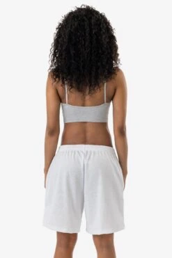 PRM442 Unisex - Pro Mesh Gym Shorts -Builtd Store PRM442 AIXA WHITE 2s