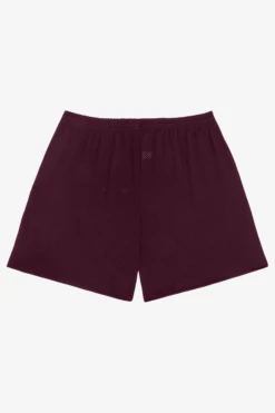 PRM442 - Pro Mesh Gym Shorts -Builtd Store PRM442 BURGUNDY BACK