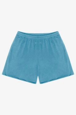 PRM442 - Pro Mesh Gym Shorts -Builtd Store PRM442 COLUMBIABLUE FRONT