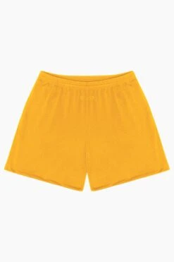 PRM442 - Pro Mesh Gym Shorts -Builtd Store PRM442 GOLD FRONT