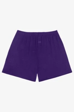PRM442 - Pro Mesh Gym Shorts -Builtd Store PURPLE BACK