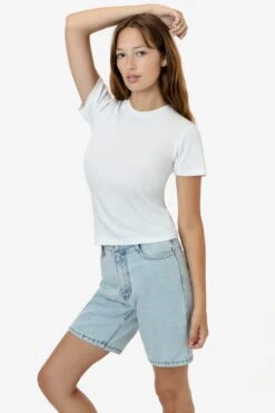 R4310 - Crew Neck Baby Tee -Builtd Store R4310 ISABEL 2f