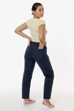 RBDW01GD - Garment Dye Women's Relaxed Fit Bull Denim Jean (New Colors) -Builtd Store RBDW01 LEAD 1S