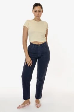 RBDW01GD - Garment Dye Women's Relaxed Fit Bull Denim Jean (New Colors) -Builtd Store RBDW01 LEAD 2S