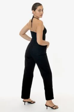 RDNW08 - Straight Leg High Waisted Jean -Builtd Store RDNW08 BLACK ADRIANA 3S