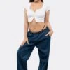 RDNW405 - Unisex Wide Leg Denim Pants