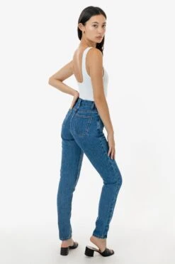 RDNW701 - High Waisted Tapered Jean -Builtd Store RDNW701 7S