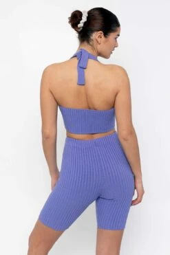 RFK52 - Ultra Heavy Knit Ribbed Bike Shorts -Builtd Store RFK52 Back2