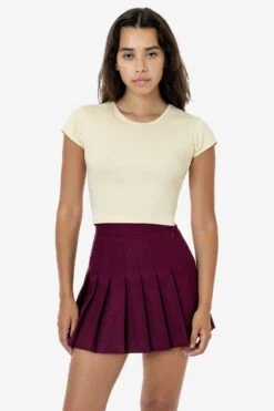 RGB300 - Tennis Skirt (Classic Colors) -Builtd Store RGB300 BURGUNDYS