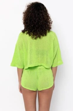 RIN331GD - Cotton Fishnet Garment Dye Crop Top 18 RIN331GD - Cotton Fishnet Garment Dye Crop Top -Builtd Store RIN331GD BACK