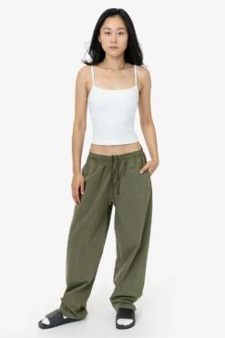 RJC405GD Unisex - Cotton Poplin Wide Leg Pant -Builtd Store RJC405GD JENN ARMY 1k