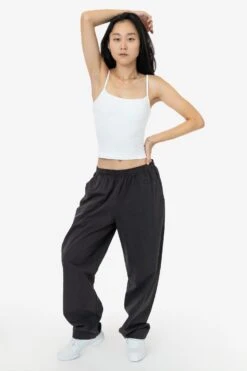 RJC405GD Unisex - Cotton Poplin Wide Leg Pant -Builtd Store RJC405GD JENN BLACK 1k