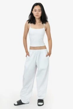RJC405GD Unisex - Cotton Poplin Wide Leg Pant -Builtd Store RJC405GD JENN WHITE 1k