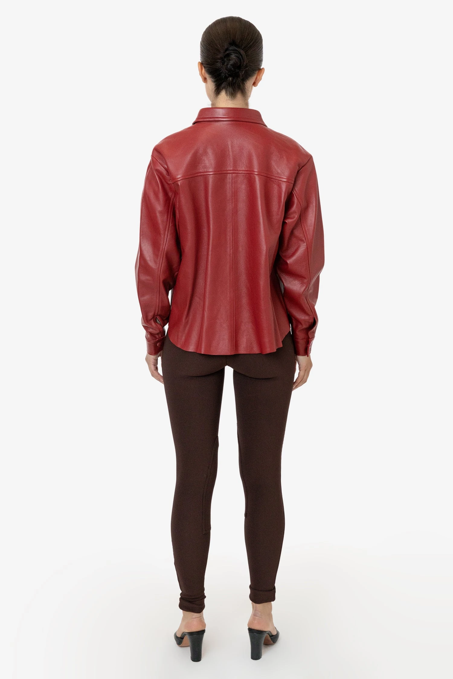 RLH3027 - Leather Button Up 19 RLH3027 - Leather Button Up - Image 19