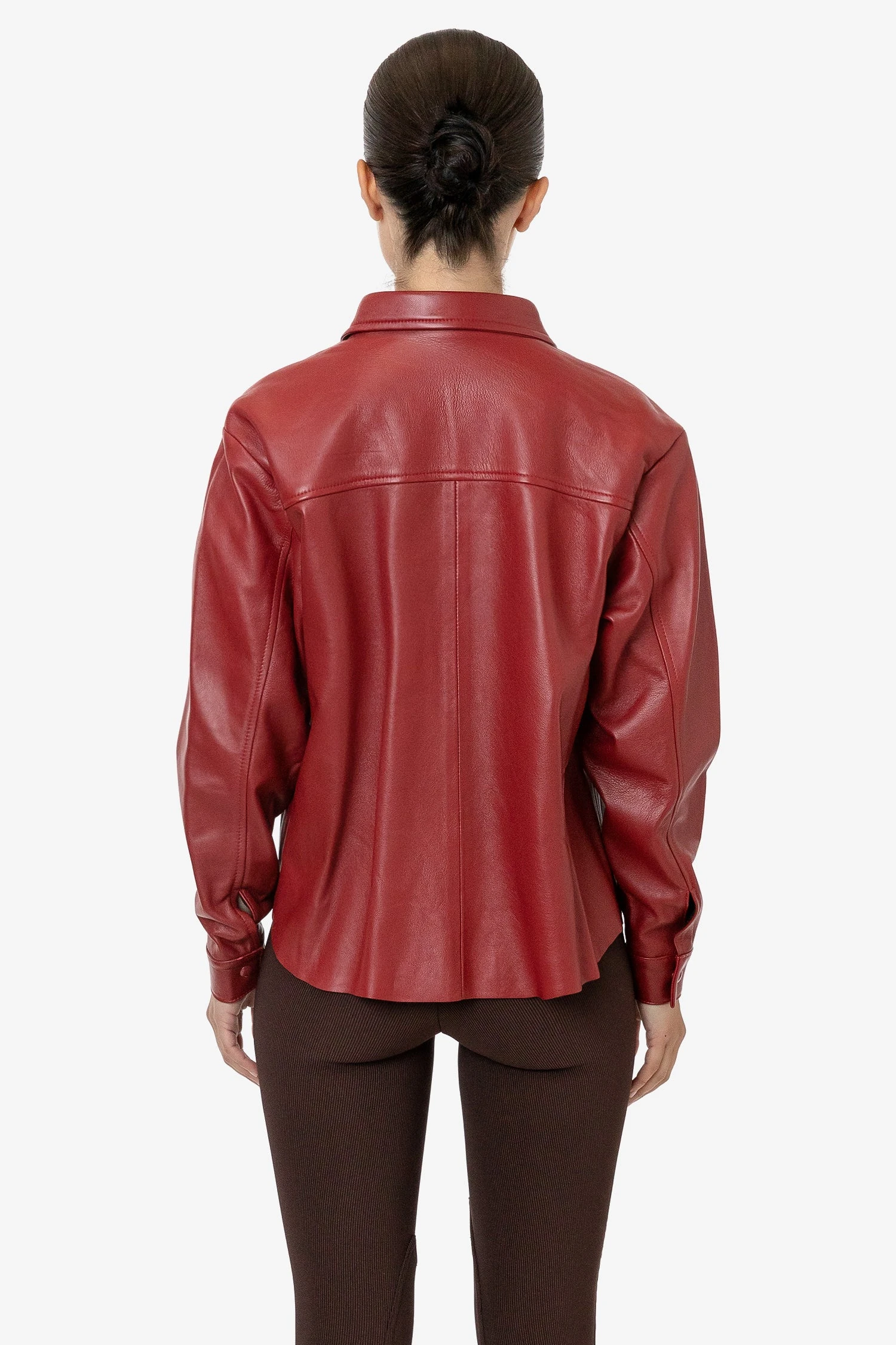 RLH3027 - Leather Button Up 15 RLH3027 - Leather Button Up - Image 15