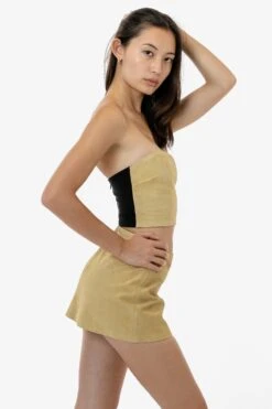 RLH739 - Suede Micro Mini Skort -Builtd Store RLH739 12S