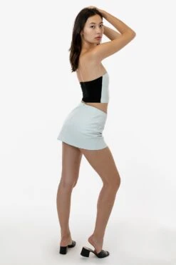 RLH739 - Leather Micro Mini Skort -Builtd Store RLH739 F 16S