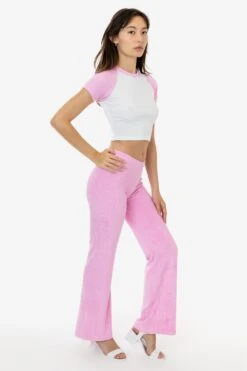 RLT3000 - Loop Terry Flared Pant -Builtd Store RLT3000 BABYPINK 2