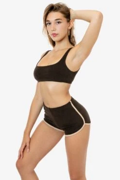 RLT3005 - Loop Terry Squareneck Bra Top -Builtd Store RLT3001 GRACIE BROWNALMOND 2 dfdad994 f9c5 4f89 ade9 72ed9906b155