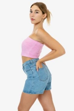 RLT3293 - Loop Terry Tube Top 20 RLT3293 - Loop Terry Tube Top -Builtd Store RLT3293 BABYPINK 1