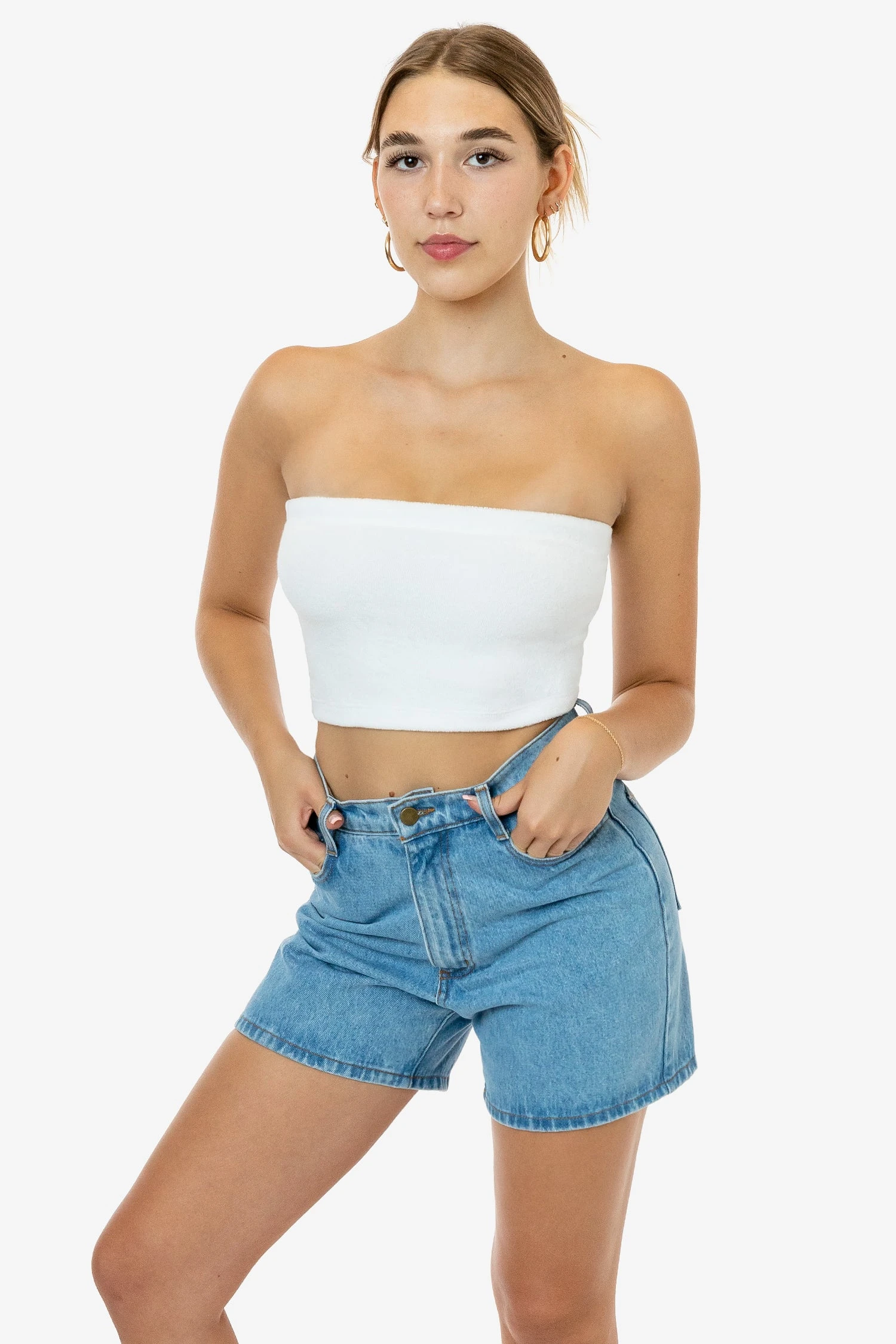 RLT3293 - Loop Terry Tube Top 2 RLT3293 - Loop Terry Tube Top - Image 2