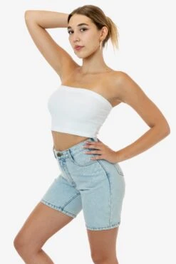 RLT3293 - Loop Terry Tube Top 15 RLT3293 - Loop Terry Tube Top -Builtd Store RLT3293 WHITE 3