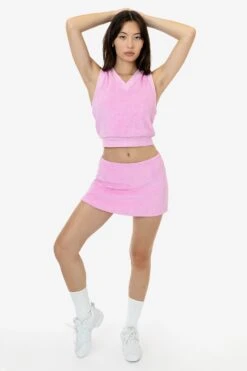 RLT384 - Loop Terry Mini Skort -Builtd Store RLT384 F 4