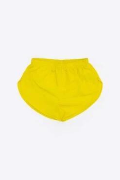 RNF304 - Nylon Taffeta Shorts -Builtd Store RNF3044 HOTEYELLOW