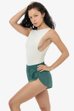 RNF304C - Crinkle Nylon Taffeta Short -Builtd Store RNF304C BLUEALGAE 1