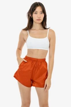 RNF314 - Women's Nylon Track Shorts -Builtd Store RNF314 SEDONA 1