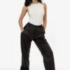 RNF405 Unisex - Nylon Taffeta Lined Track Pant