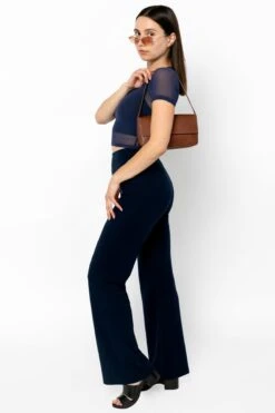 RNS078 - Micromesh Short Sleeve Crop Top Tee Shirt -Builtd Store RNS078 MorePhoto6