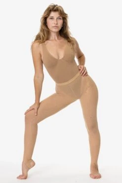 RNS3269 - Micro Mesh Stirrup Legging -Builtd Store RNS3269 BRITTANY MISO