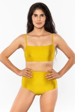 RNT065 - Classic High Waist Bikini Bottom -Builtd Store RNT075 Chartreuse 1 d34ed2da be66 4706 ad7b 62cea6cf1bcb