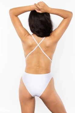 RNT102 - Crossback One Piece -Builtd Store RNT102 White 3