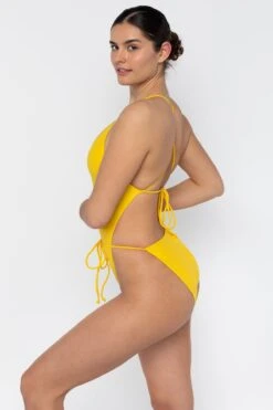 RNT109 - Vintage High Cut One Piece -Builtd Store RNT109 SUNSHINE 1