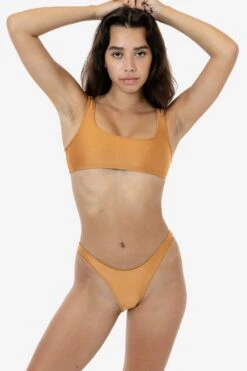 RNT3009 - High Cut Bikini Bottom -Builtd Store RNT3009 COPPER 2S