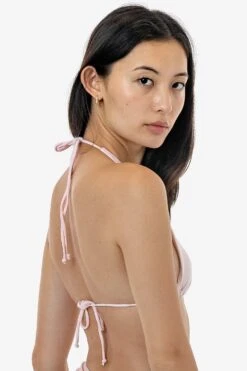 RNT3253 - Halter String Bikini Top -Builtd Store RNT3253 ROSEWATER 2