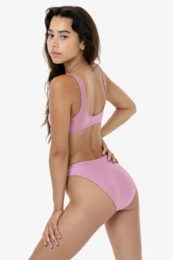 RNT3269 - High Waist High Cut Bikini Bottom -Builtd Store RNT3269 ORCHIDSMOKE 1S